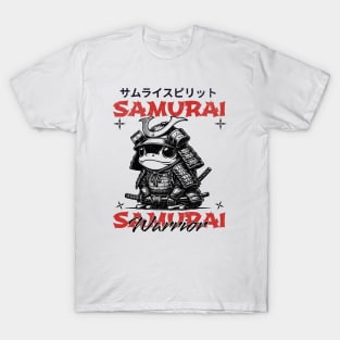 Samurai Frog Warrior T-Shirt